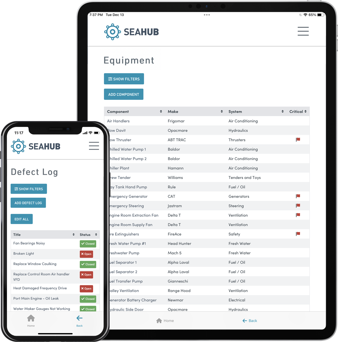Seahub App on iPad and iPhone