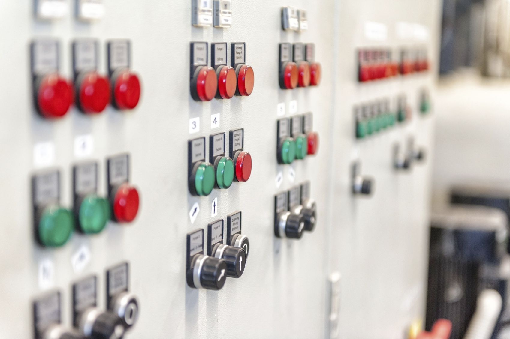 Switchboard. Motor Control Center. Unmanned Machinery Space. Sign Emergency switchboard.