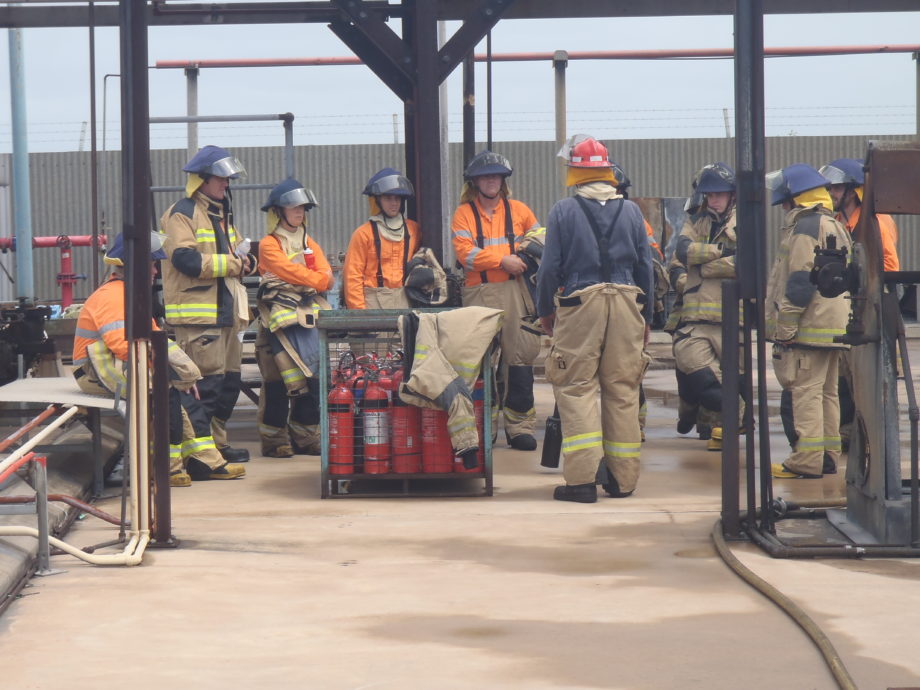 ECA Maritime College students in action